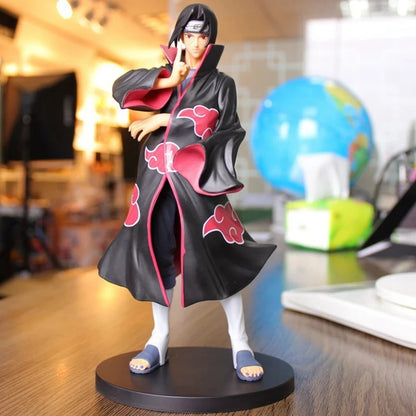 2026 Hot Anime Naruto Shippuuden Uchiha Itachi Akatsuki Organization GK Dress Up Model Toy Gift Collection Action Figure PVC