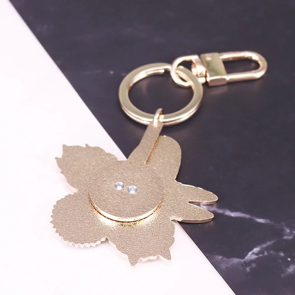 Mash-up Revolving Enamel Keychain