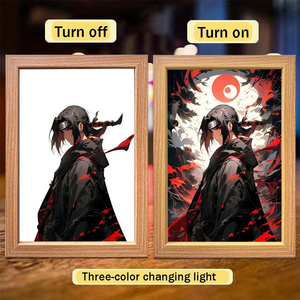 Naruto Sasuke LED Lamp