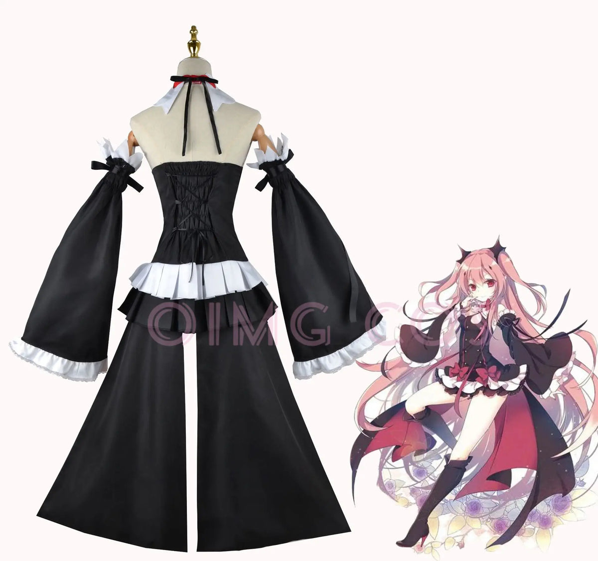 Seraph of the End Krul Tepes Cosplay Costume