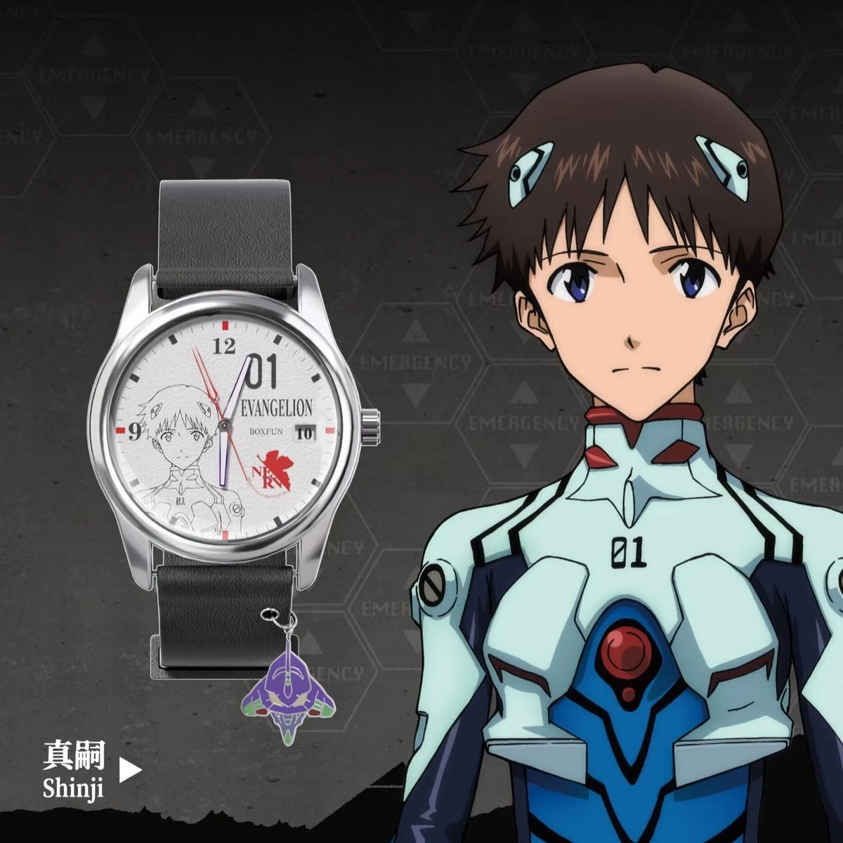 Evangelion Asuka Wrist Watch
