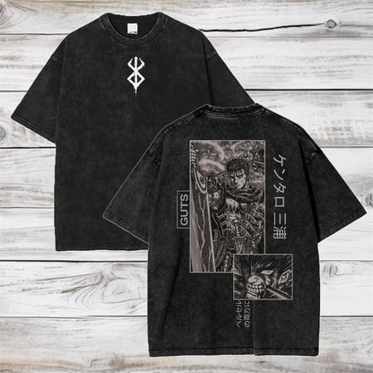 Berserk Guts Oversized T Shirt