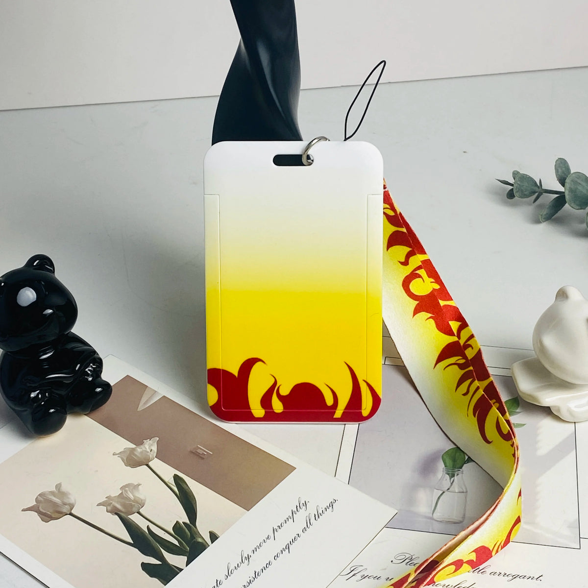 Anime Card Holder Lanyard