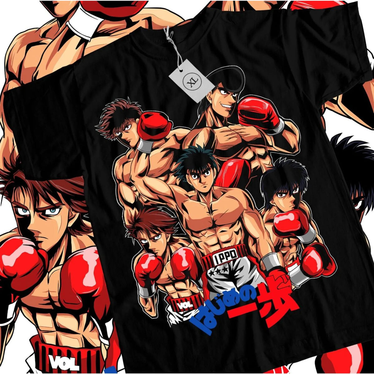 Hajime No Ippo Ippo Makunouchi Oversized T-Shirt