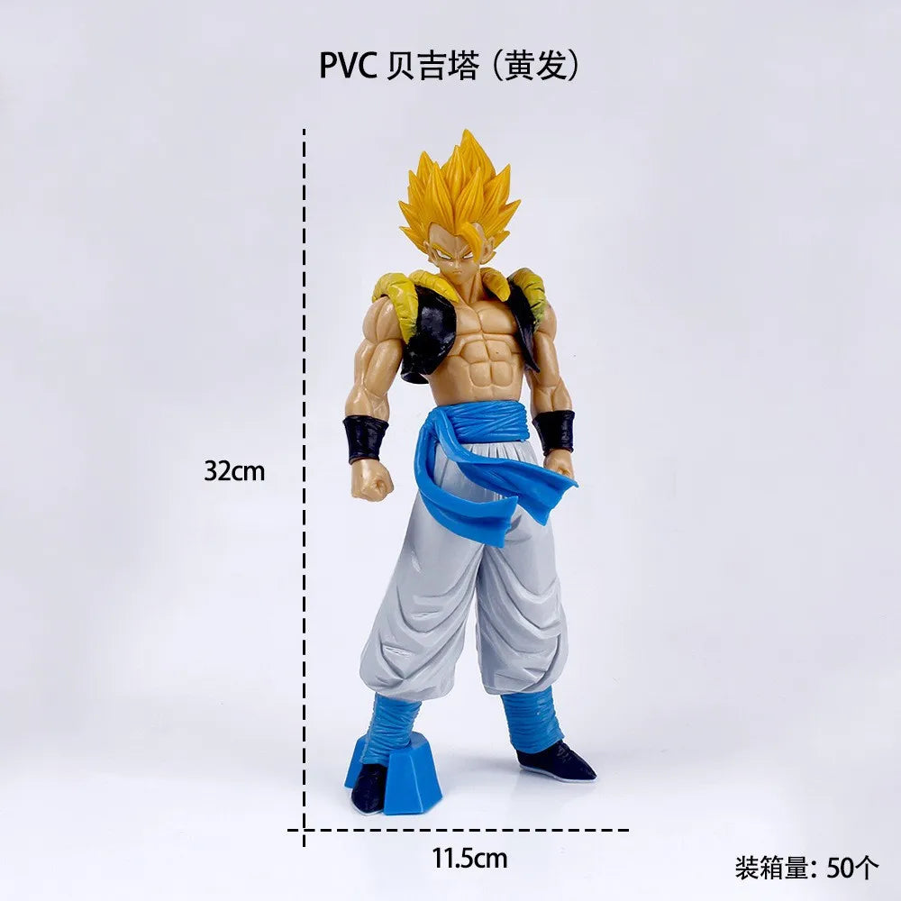 Dragon Ball Z Super Saiyan Son Goku Action Figure Set - Includes Son Gohan Vegeta Broly Piccolo Majin Buu Collectible