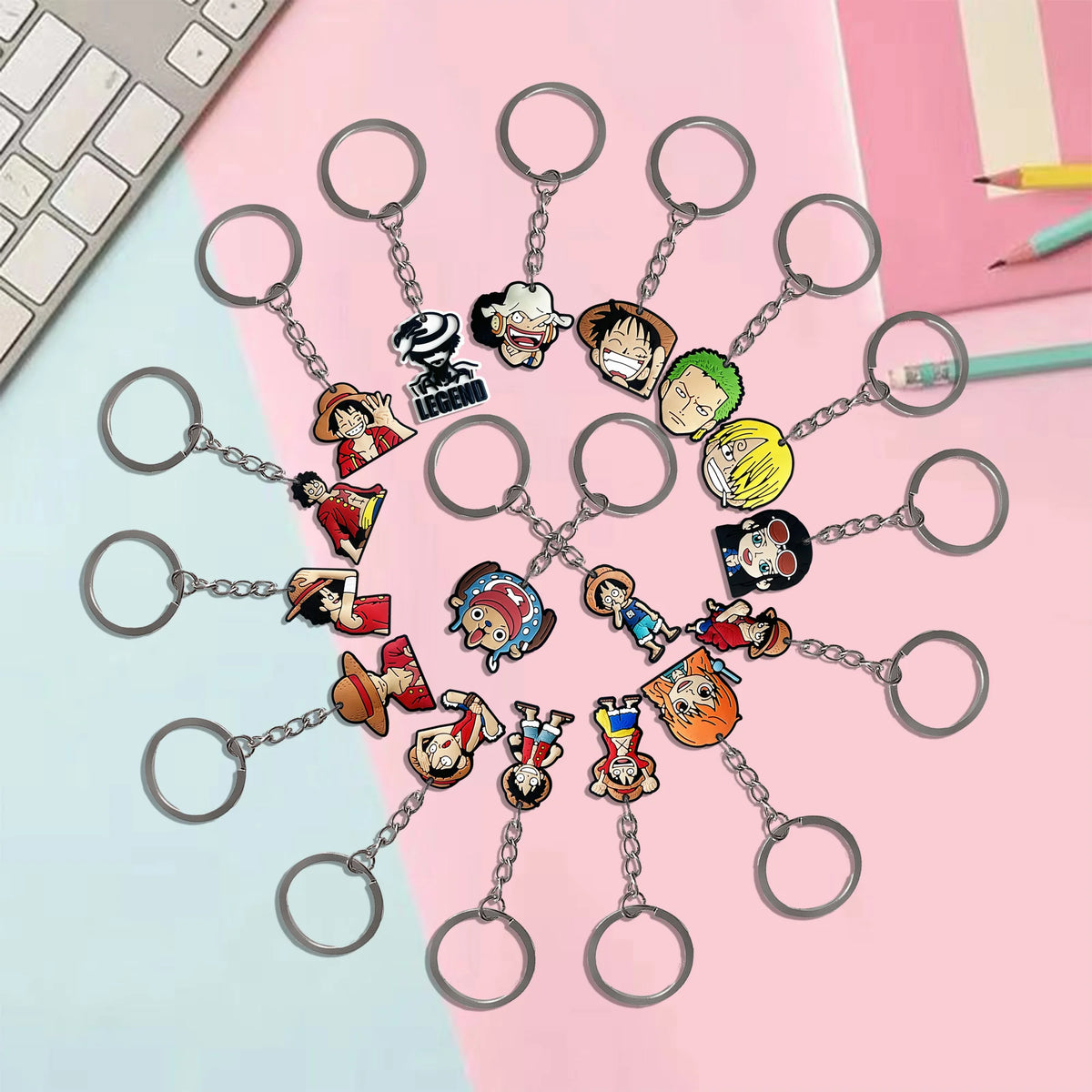 One Piece Luffy Keychain