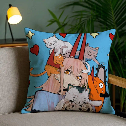 Chainsaw Man Pochita Pillow Case
