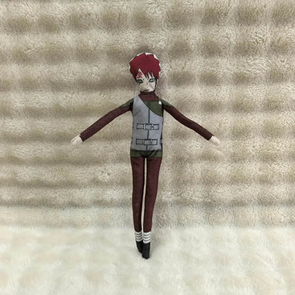 26cm NARUTOs Plush Toy Kakashi Anime Cosplay Keychain Cotton Doll Slender Twistable Shape Room Abstract Model Decoration Gift