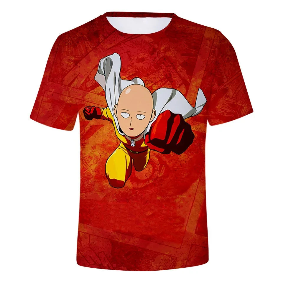 One Punch Man Saitama Oversized Tee