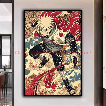 Naruto Akatsuki Ukiyo-E Poster