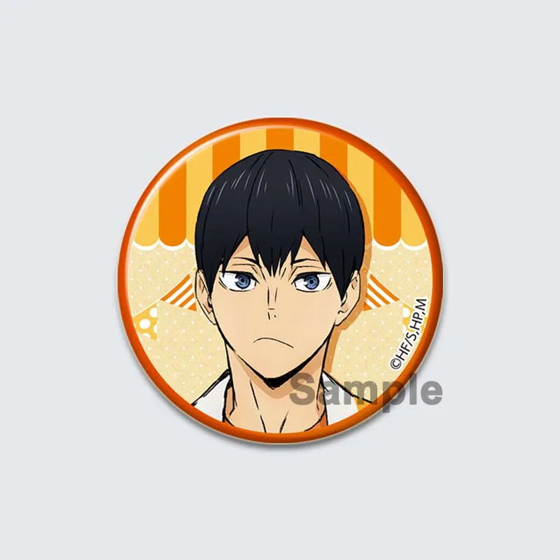 Haikyuu!! Anime Button Pins