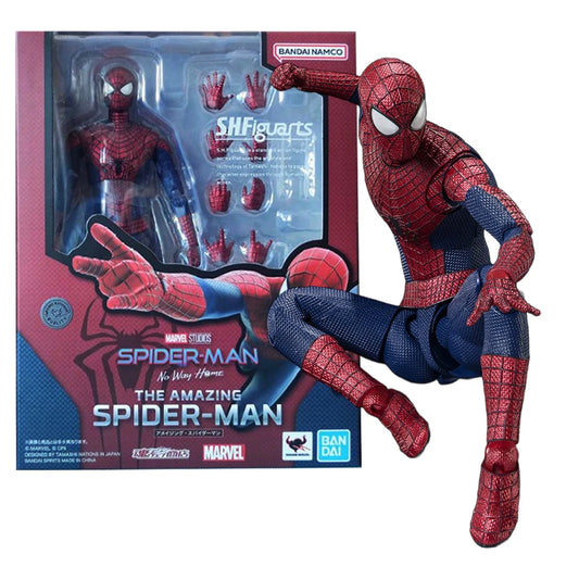BANDAI Anime Spider Man 2 Peter Parker Figure S.H.Figuarts The Amazing Spider Man (Bandai Spirits) Movable Version Without