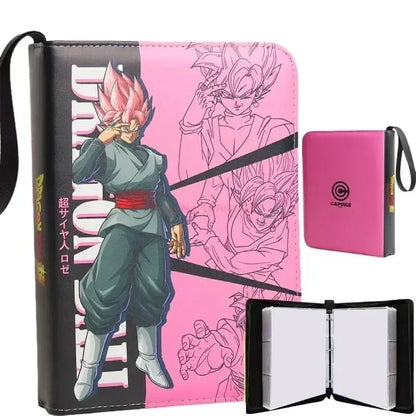 400pcs/900pcs Anime Dragon Ball Vegeta Folder Binder card Holder Game Cards Album Book Collection Cards Storage bag Kids Gifts