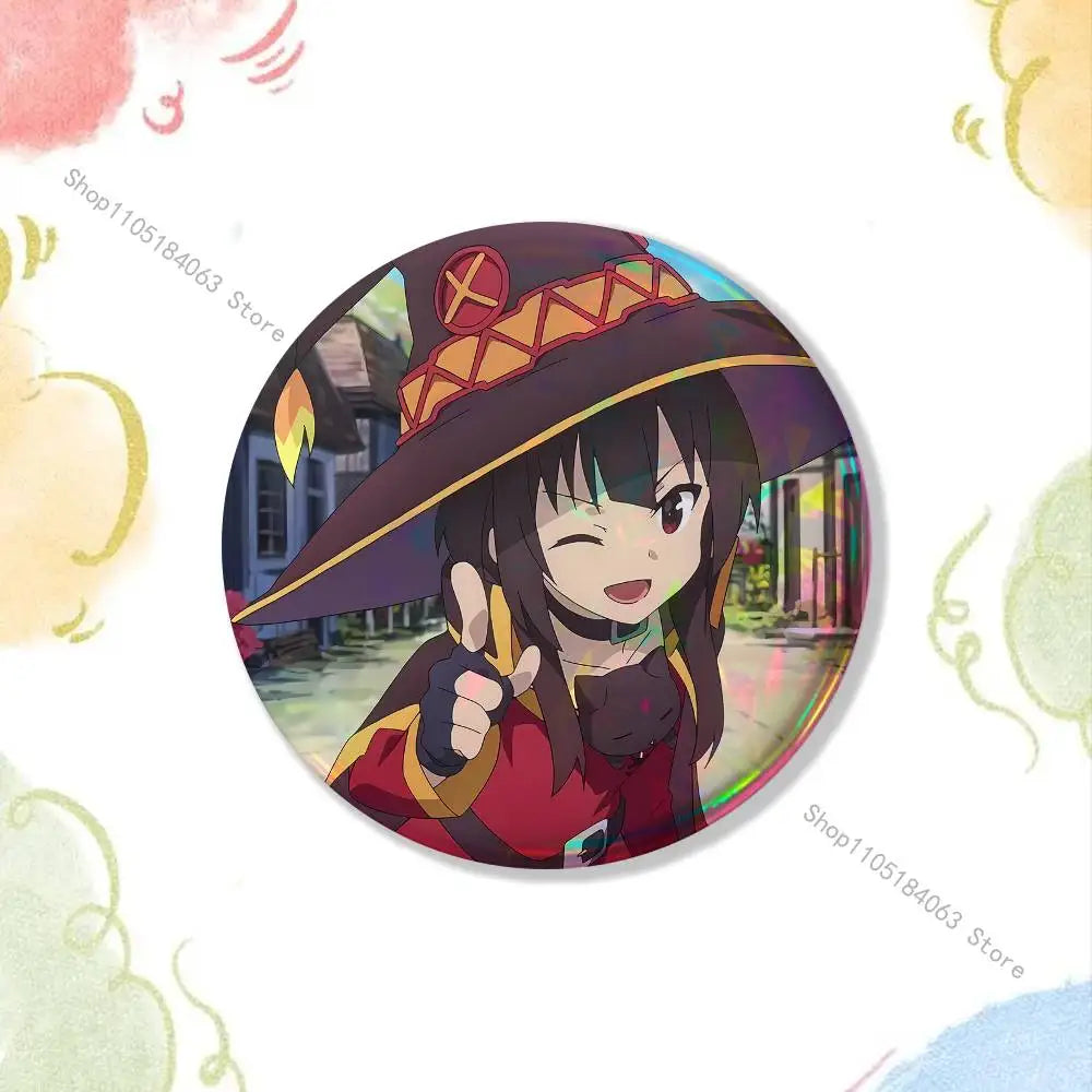 KonoSuba Megumin Reflective Pin