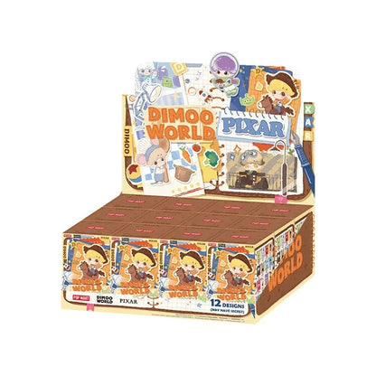 POP MART DIMOO WORLD PIXAR Series Blind Box Doll Guess Bag Toys Mystery Box Desktop Ornaments Collection Anime Action Figure