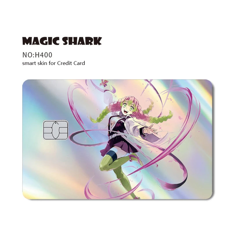 Demon Slayer Shark Holographic Card Skin