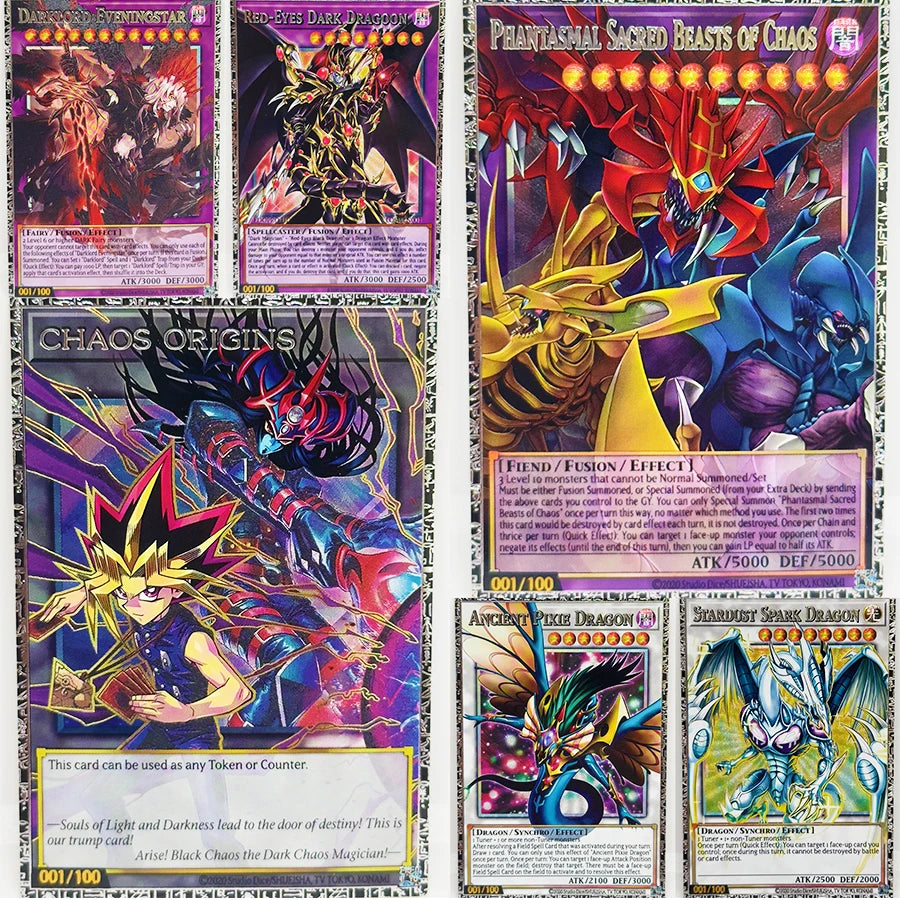 Yu-Gi-Oh Blue-Eyes White Dragon Cards