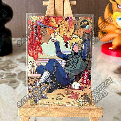 KAYOU Naruto MR Card 38-72 Series Single Card Naruto Uzumaki Naruto Hyuga Hinata Collection Anime Card Kids Toy Gift