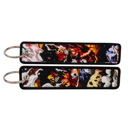 One Piece Straw Hat Keychain