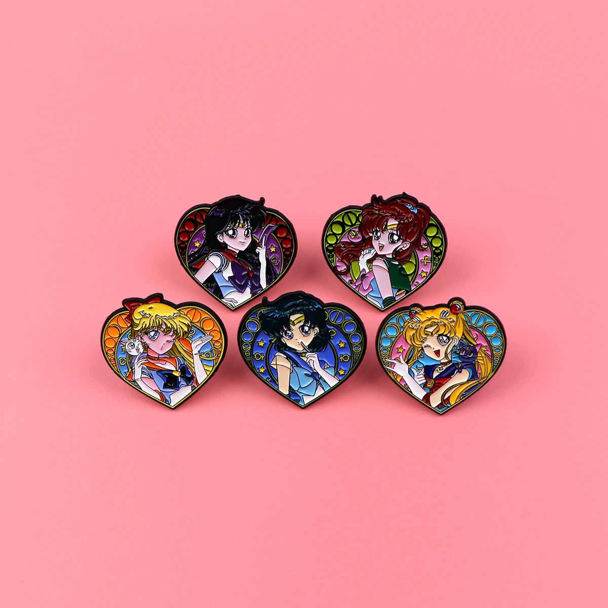 Manga Anime Character Enamel Pin