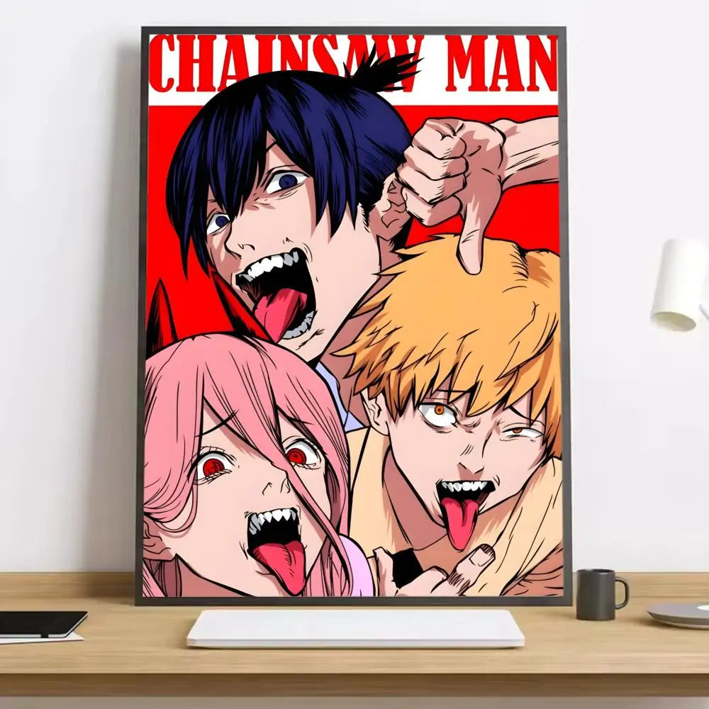 Chainsaw Man Makima Canvas Poster