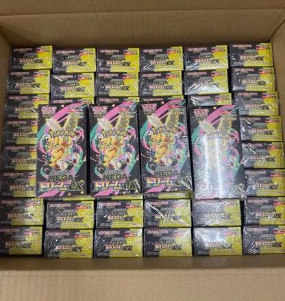 HOT Pkm M2A Ptcg Mega Original Box Mega Dream Ex Phantasmal Flames Mega Lucario Booster Japanese Version trading Fans kids Gift
