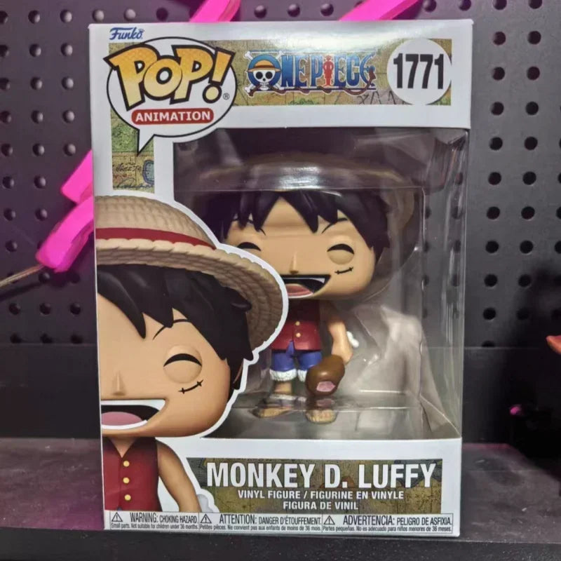 Funko Pop Original One Piece Luffy Gear 5 Nika Form Laughing 1621# 1771# 1607# Rayleigh 2150# Zoro Collectible Figure Toy Gift