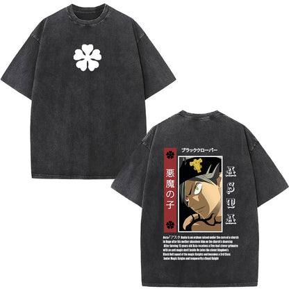 Black Clover Yami Sukehiro Washed T Shirt
