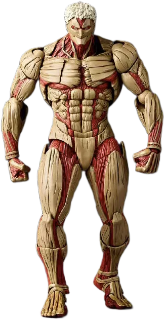 Hot Kaiyodo Attack on Titan Armored Titan Revoltech Yamaguchi Anime Action Figures Figurine Ko Joint Movable Model Toys Gifts