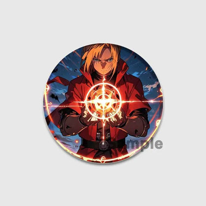 Fullmetal Alchemist Enamel Brooches