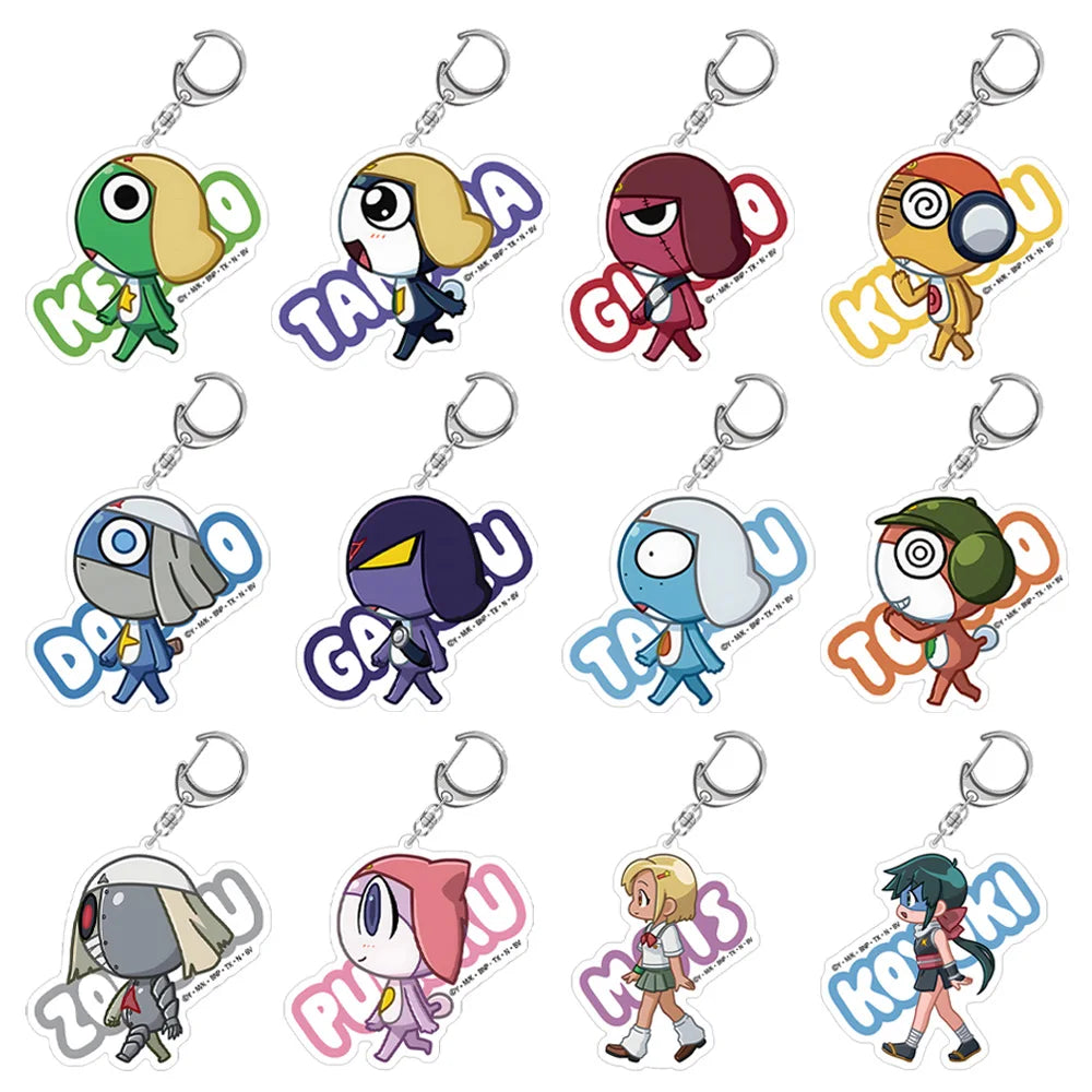 Keroro Chibi Acrylic Keychain