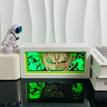 Anime Paper Carved LED Lamp