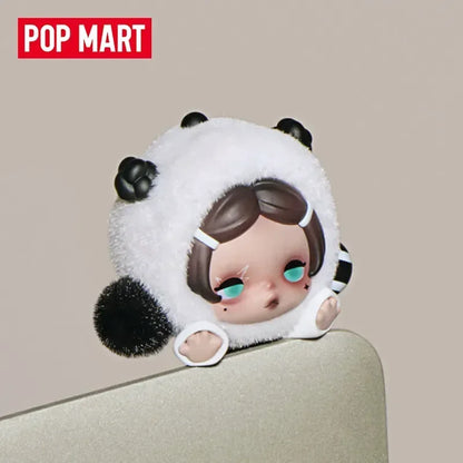 POP MART POP ATTACH SKULLPANDA Off Mode Series Mini Doll Mystery Box Genuine Blind Box Guess Toys Bag Ornament Figurines Home