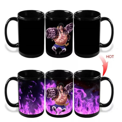 One Piece Luffy Color-Changing Mug