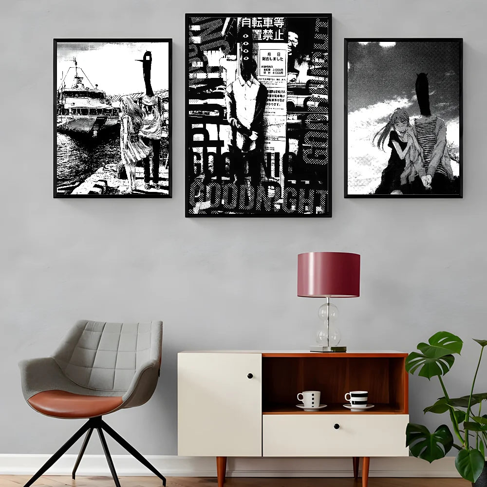 Goodnight Punpun Poster Wall Art