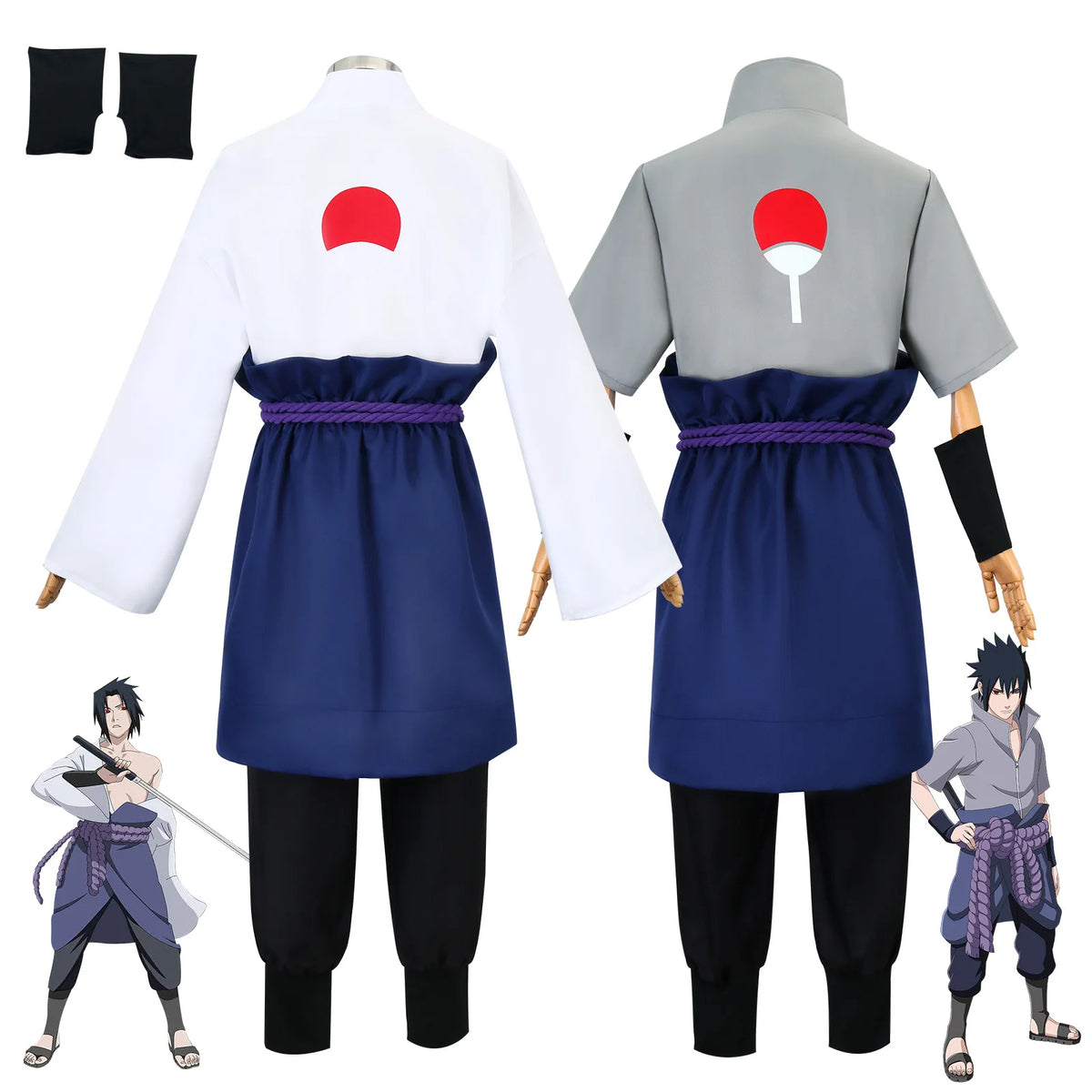 Naruto Uchiha Sasuke Cosplay Outfit