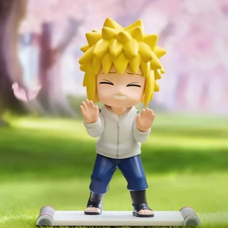 POP MART Naruto Shippuden Childhood Series Trendy Mystery Box Anime Action Figure Blind Random Box Toys Model Ornament Dolls