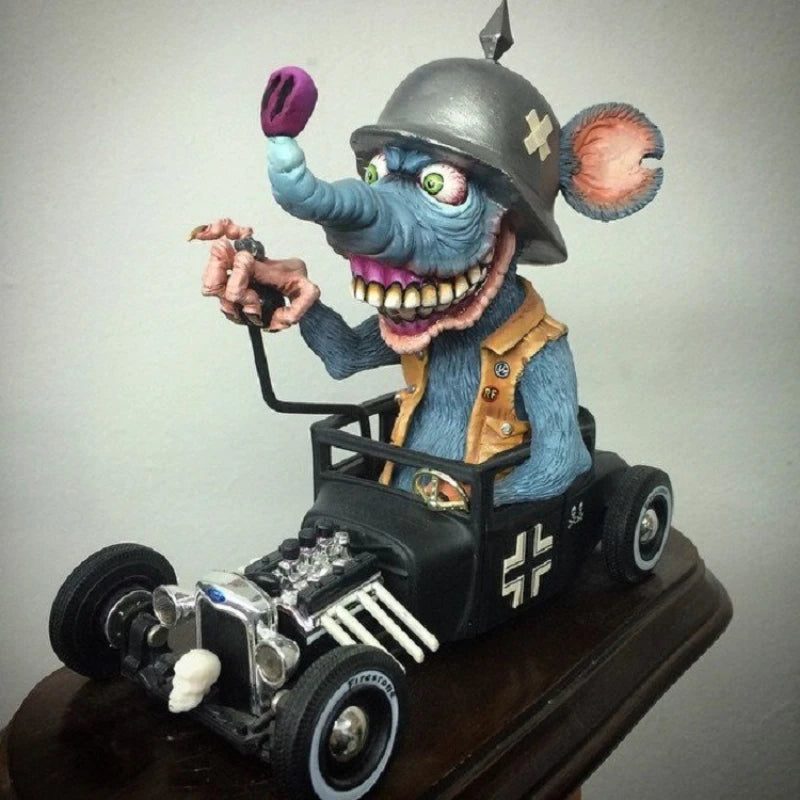 Ugly Rat Resin Statue