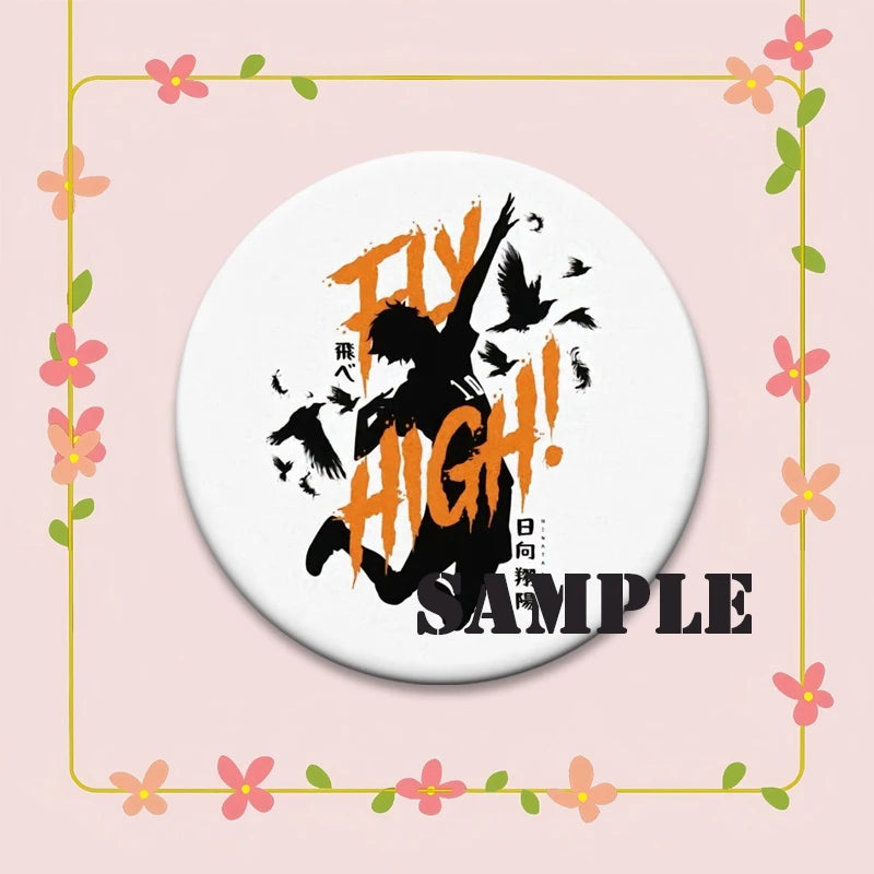 Haikyuu!! Anime Brooch Badge
