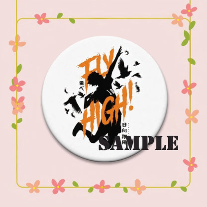Haikyuu!! Anime Brooch Badge