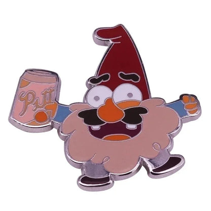 EUROPE Fantasy Funny Anime Enamel Lapel Pin Gravity Collect Badge
