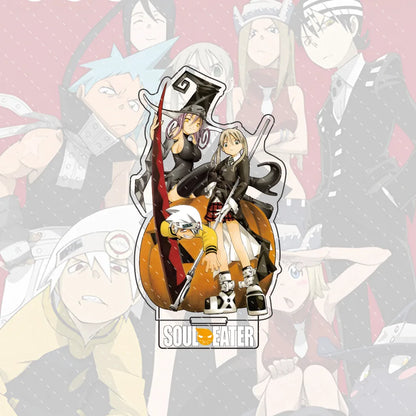 Anime“Soul Eater”Acrylic Character Tsugumi Harudori, Kid Standing Model Stand Exquisite Desktop Decoration Halloween Gift 15CM