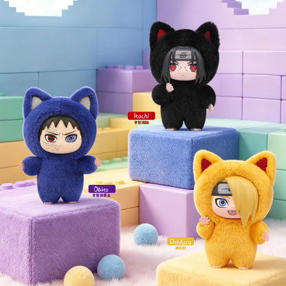 2026 New Presale Eaki Naruto Kittenland Series Blind Box Collectible Anime Figure Trendy Toys Peripheral Pendant Ornament Gifts