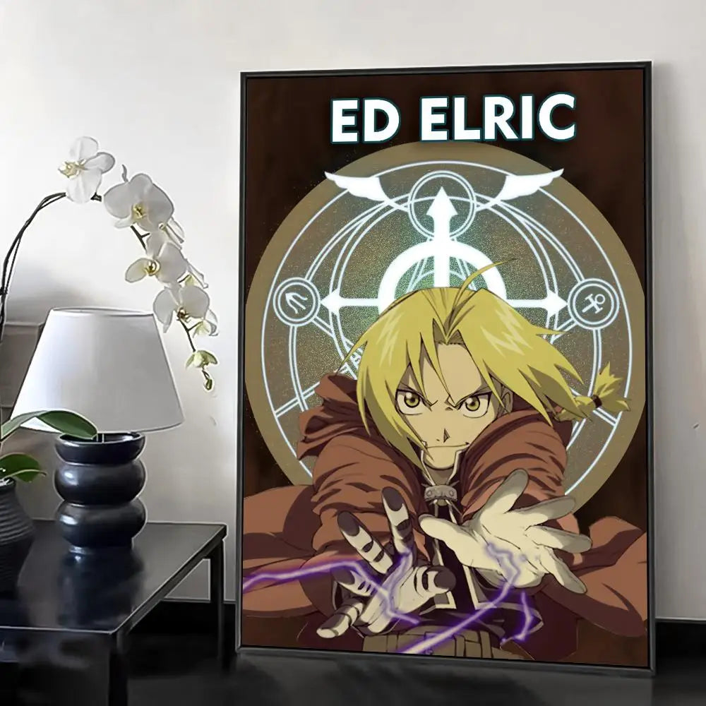 Fullmetal Alchemist Wall Canvas – HD Print