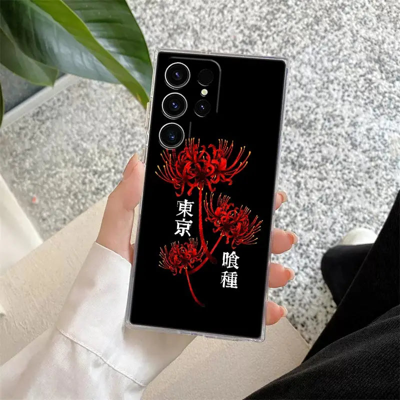 Tokyo Ghoul Kaneki Clear Phone Case