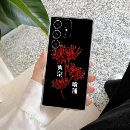 Tokyo Ghoul Kaneki Clear Phone Case