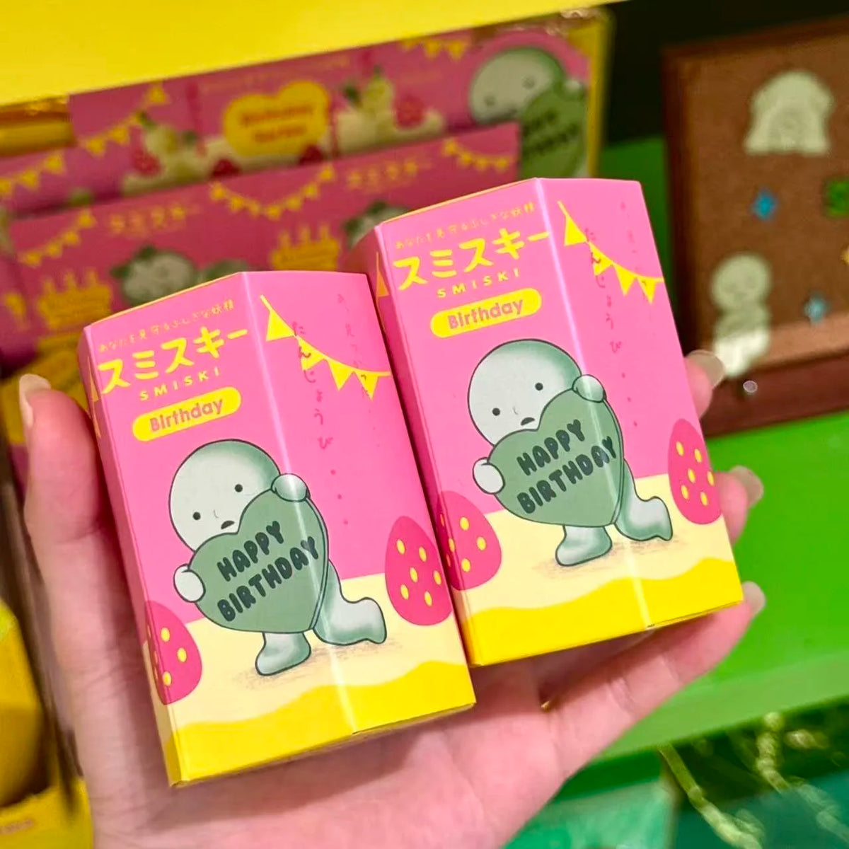 Sonny Angel Mini Figure Smiski Birthday Sunday Living Yoga Work Bath Hippers Moving Series Mystery Surprise Blind Box Toys Gifts
