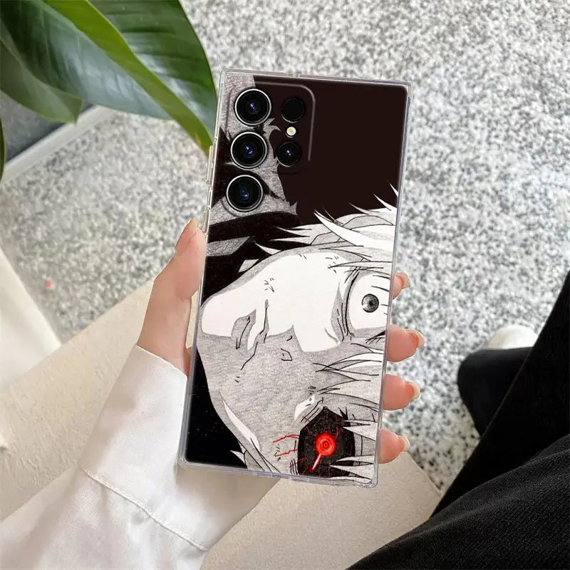 Tokyo Ghoul Kaneki Clear Phone Case