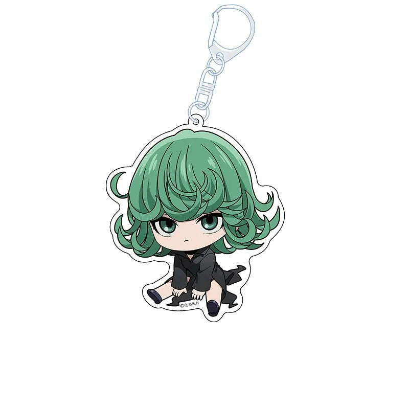 One Punch Man King Acrylic Keychain