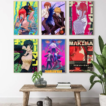 Chainsaw Man Makima Canvas Poster